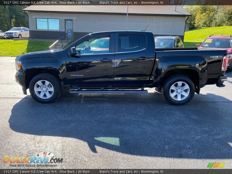 Onyx Black 2017 GMC Canyon SLE Crew Cab 4x4 Photo #1