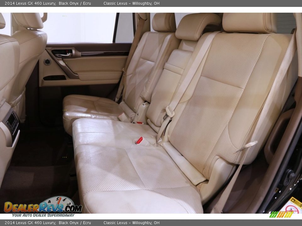 Rear Seat of 2014 Lexus GX 460 Luxury Photo #21