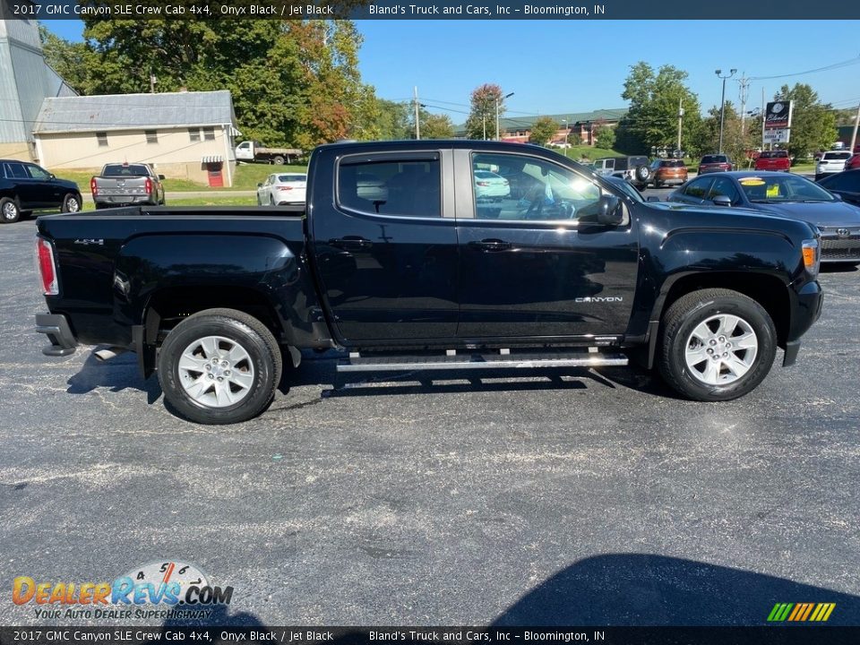 Onyx Black 2017 GMC Canyon SLE Crew Cab 4x4 Photo #5