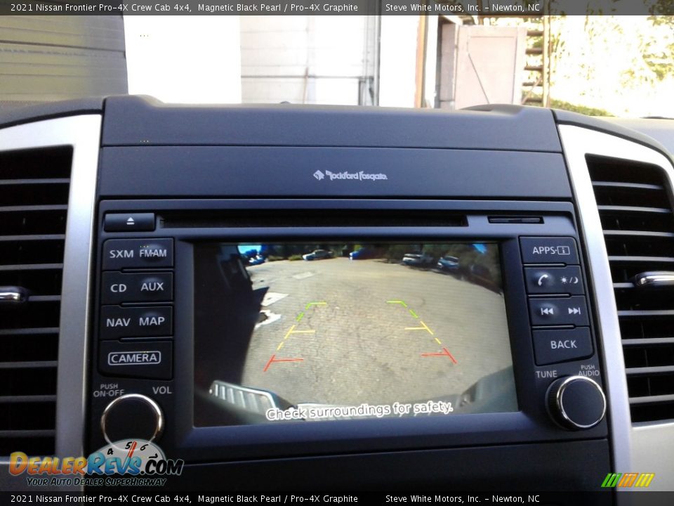 2021 Nissan Frontier Pro-4X Crew Cab 4x4 Magnetic Black Pearl / Pro-4X Graphite Photo #25