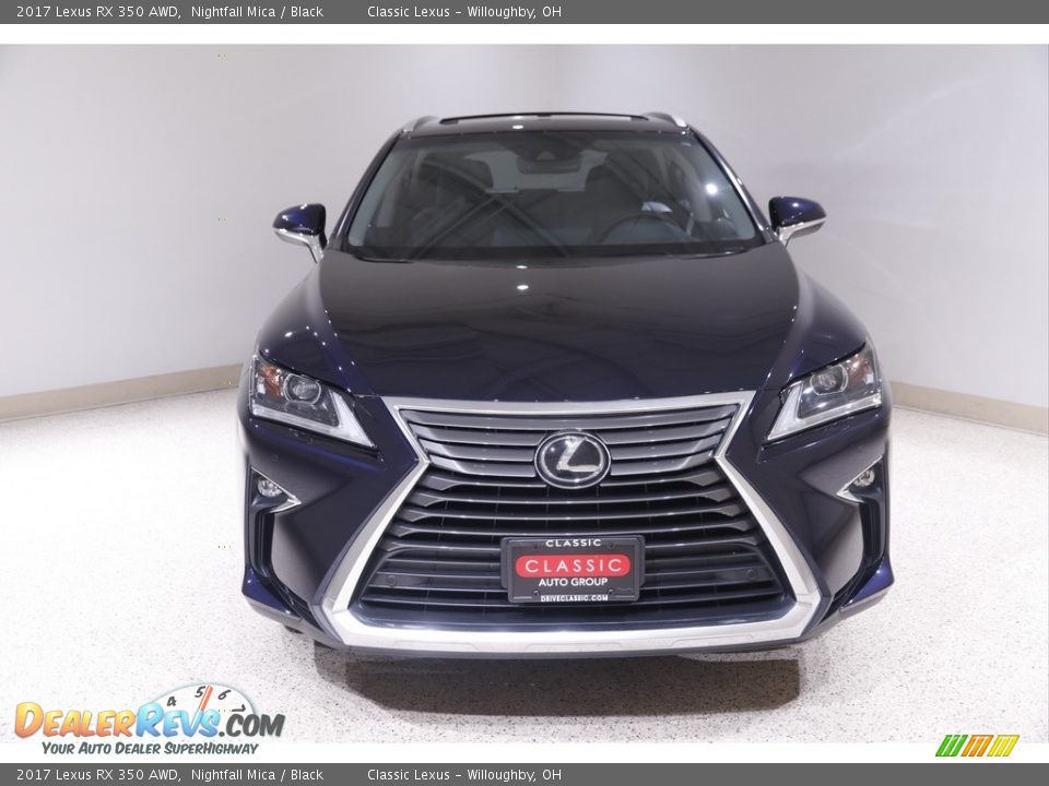 2017 Lexus RX 350 AWD Nightfall Mica / Black Photo #2