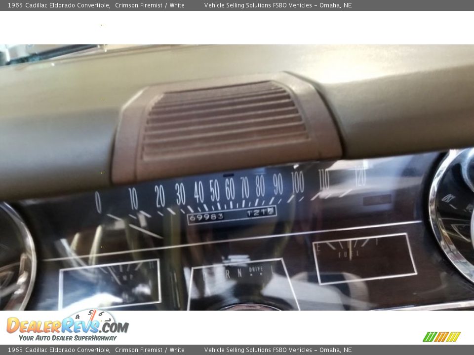 1965 Cadillac Eldorado Convertible Gauges Photo #4