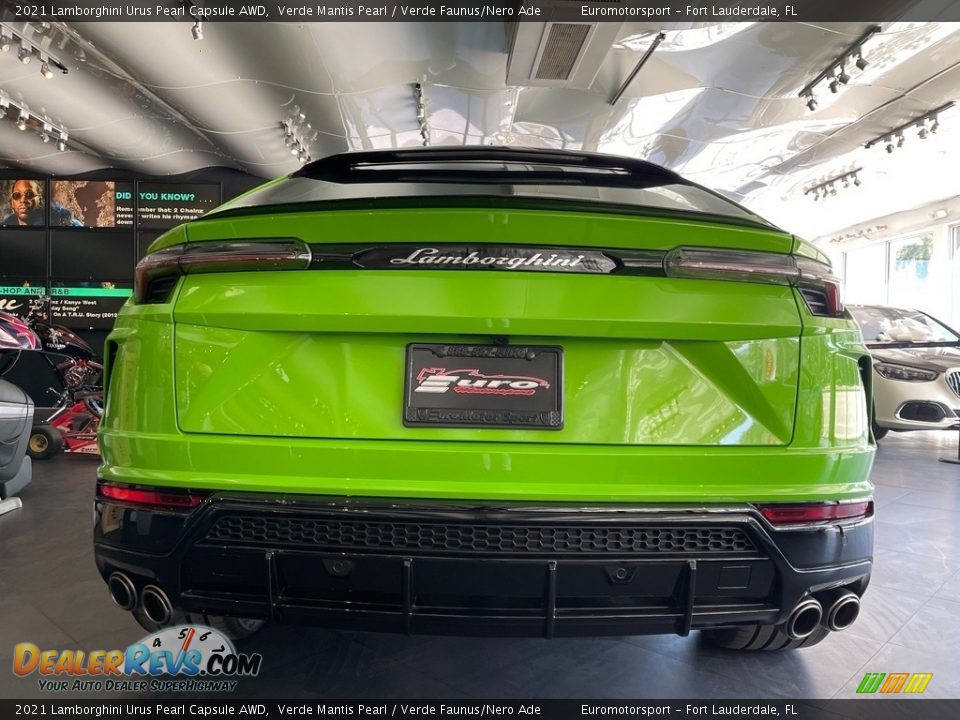 2021 Lamborghini Urus Pearl Capsule AWD Verde Mantis Pearl / Verde Faunus/Nero Ade Photo #13
