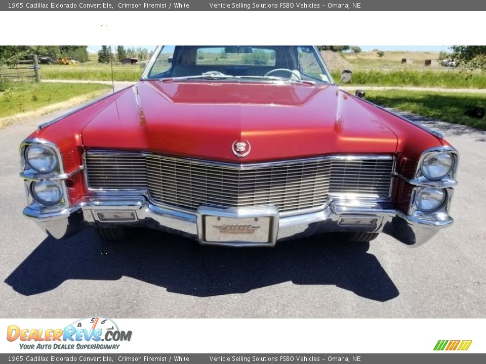 Crimson Firemist 1965 Cadillac Eldorado Convertible Photo #7