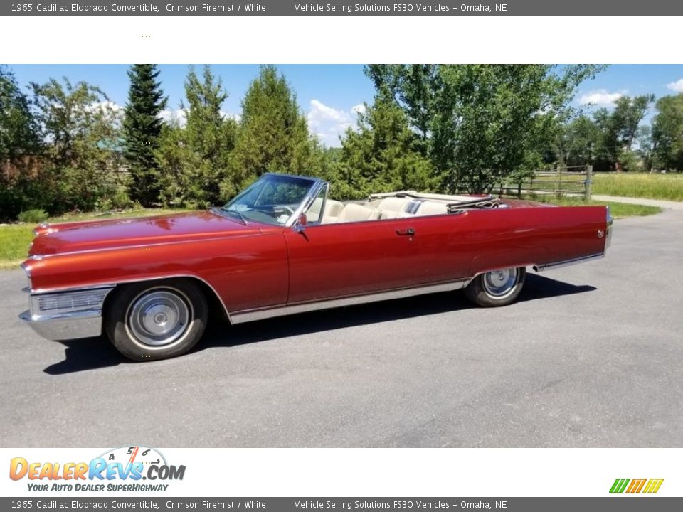 Crimson Firemist 1965 Cadillac Eldorado Convertible Photo #8