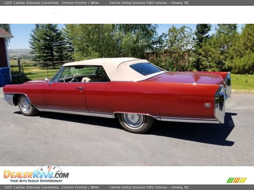 Crimson Firemist 1965 Cadillac Eldorado Convertible Photo #9