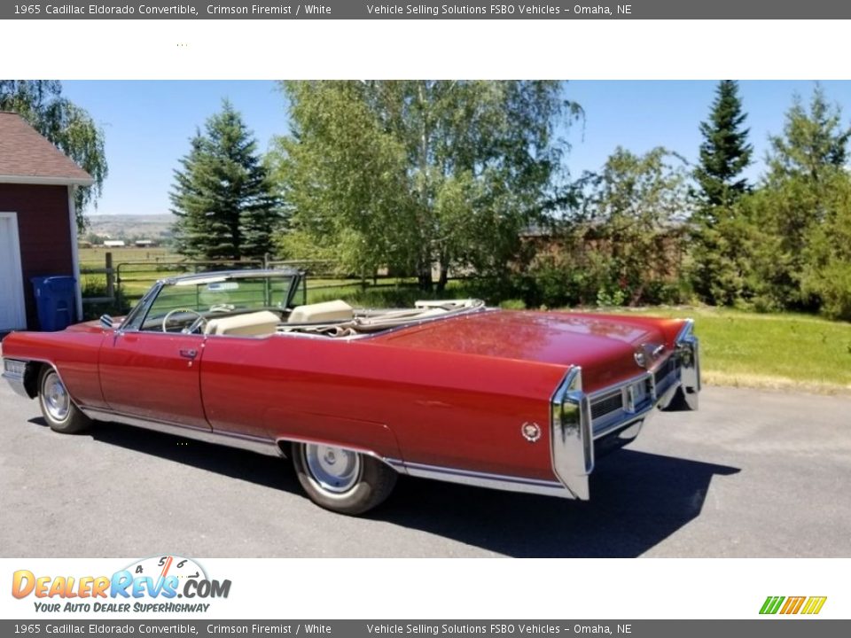 Crimson Firemist 1965 Cadillac Eldorado Convertible Photo #10