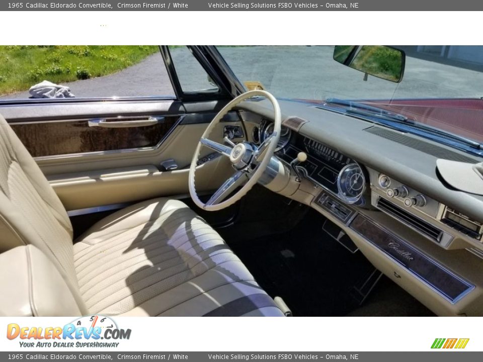 Front Seat of 1965 Cadillac Eldorado Convertible Photo #14