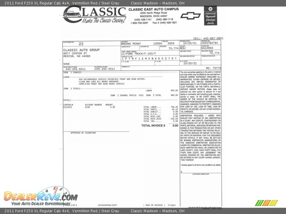 2011 Ford F150 XL Regular Cab 4x4 Vermillion Red / Steel Gray Photo #3