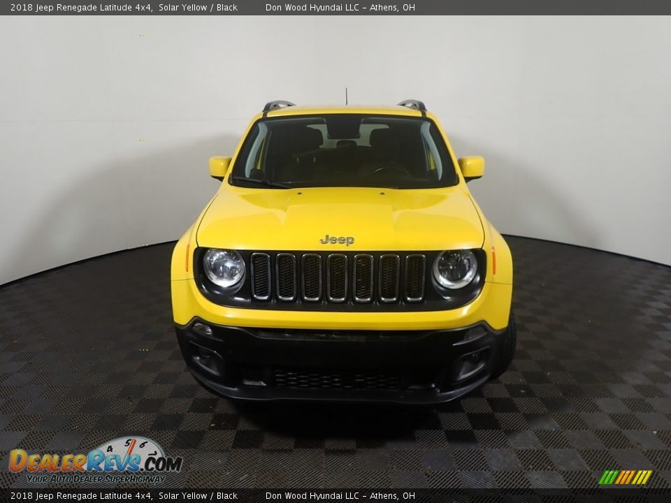 2018 Jeep Renegade Latitude 4x4 Solar Yellow / Black Photo #5