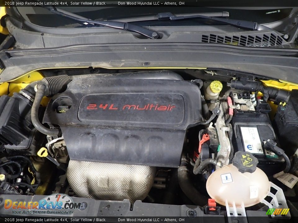 2018 Jeep Renegade Latitude 4x4 Solar Yellow / Black Photo #7