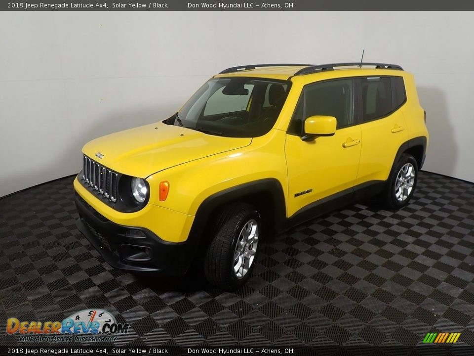 2018 Jeep Renegade Latitude 4x4 Solar Yellow / Black Photo #9