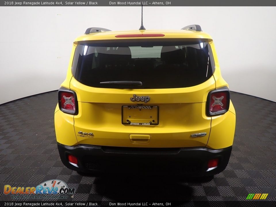 2018 Jeep Renegade Latitude 4x4 Solar Yellow / Black Photo #13