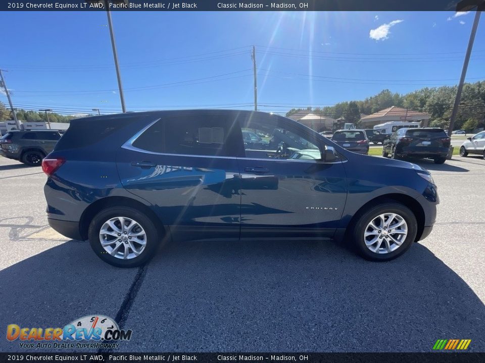 2019 Chevrolet Equinox LT AWD Pacific Blue Metallic / Jet Black Photo #4