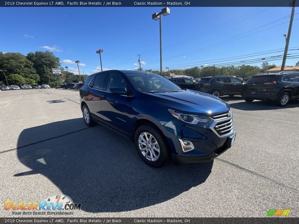 2019 Chevrolet Equinox LT AWD Pacific Blue Metallic / Jet Black Photo #5