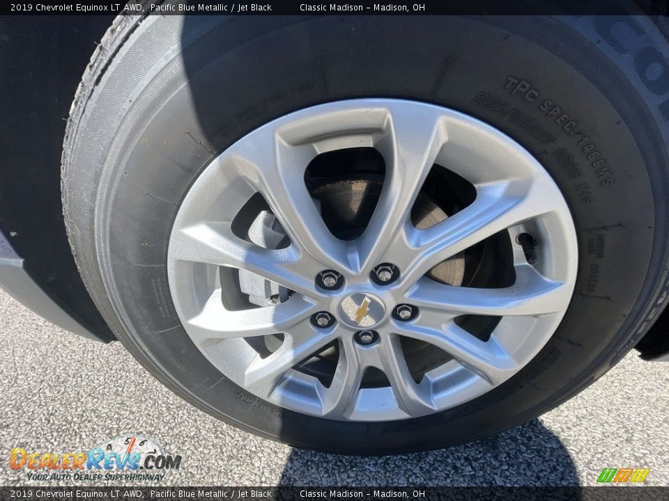 2019 Chevrolet Equinox LT AWD Pacific Blue Metallic / Jet Black Photo #6