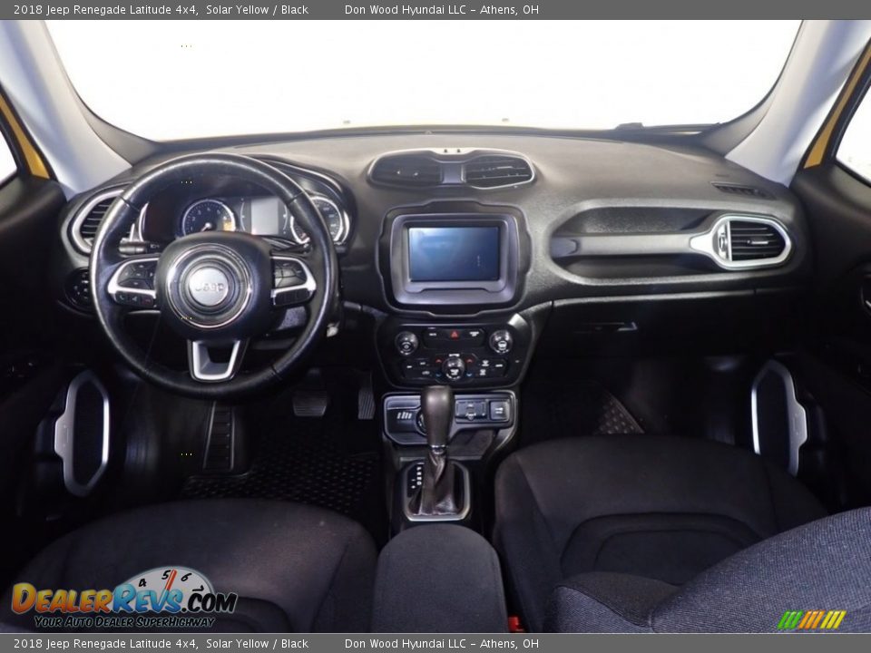 2018 Jeep Renegade Latitude 4x4 Solar Yellow / Black Photo #24