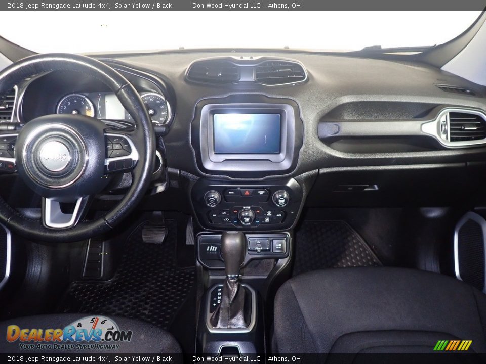 2018 Jeep Renegade Latitude 4x4 Solar Yellow / Black Photo #25