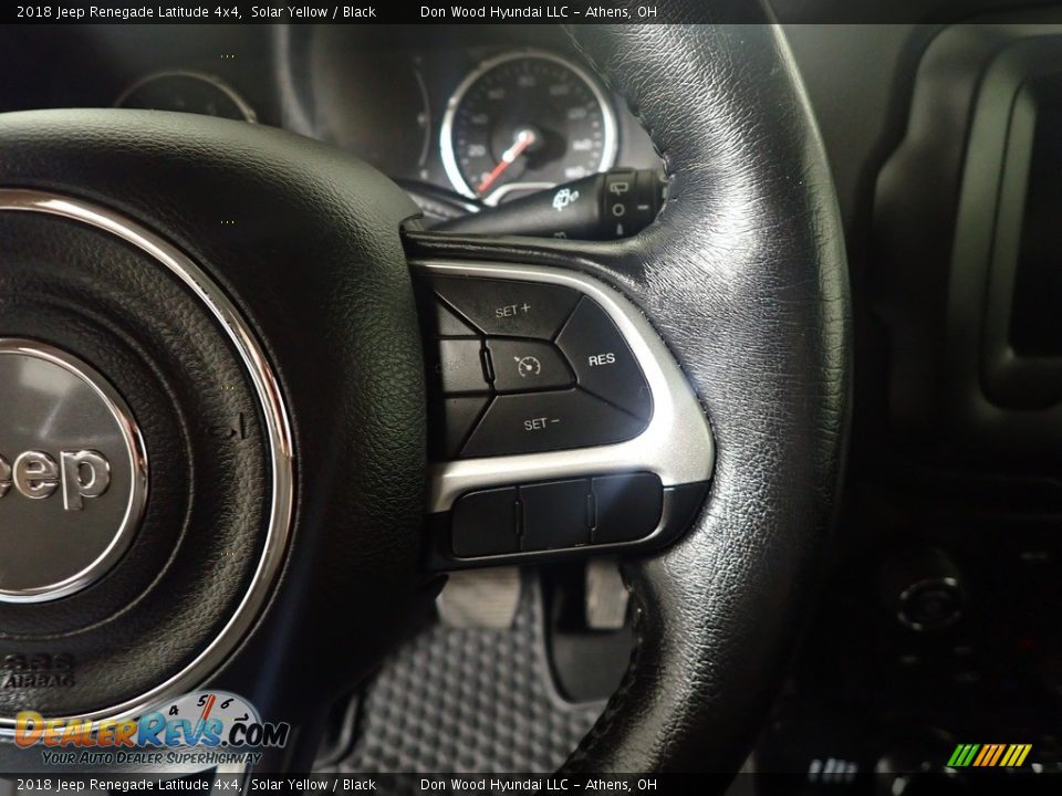 2018 Jeep Renegade Latitude 4x4 Solar Yellow / Black Photo #30