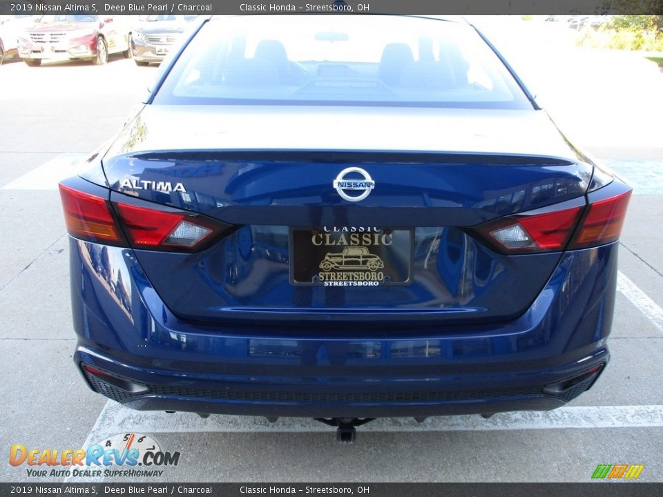 2019 Nissan Altima S Deep Blue Pearl / Charcoal Photo #8