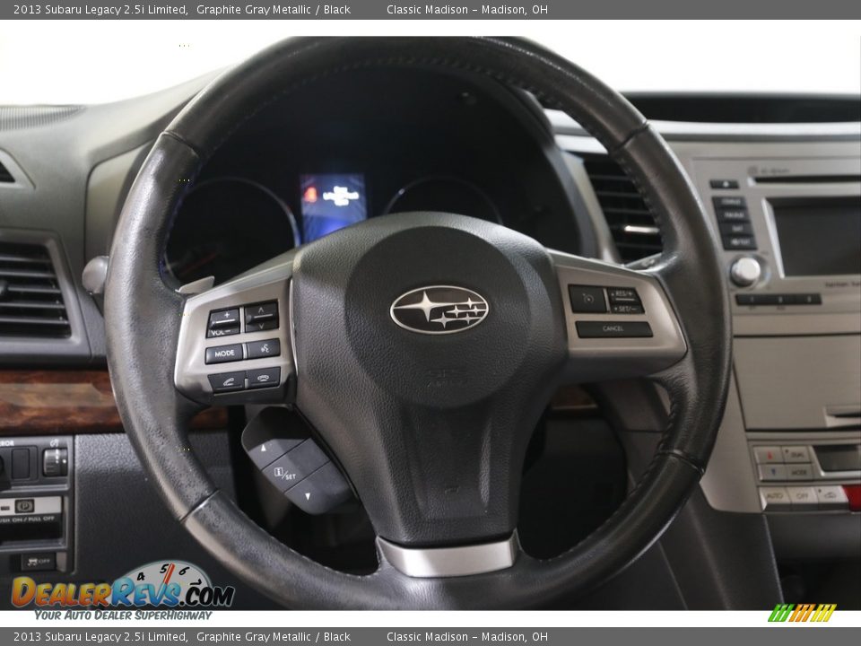 2013 Subaru Legacy 2.5i Limited Steering Wheel Photo #7