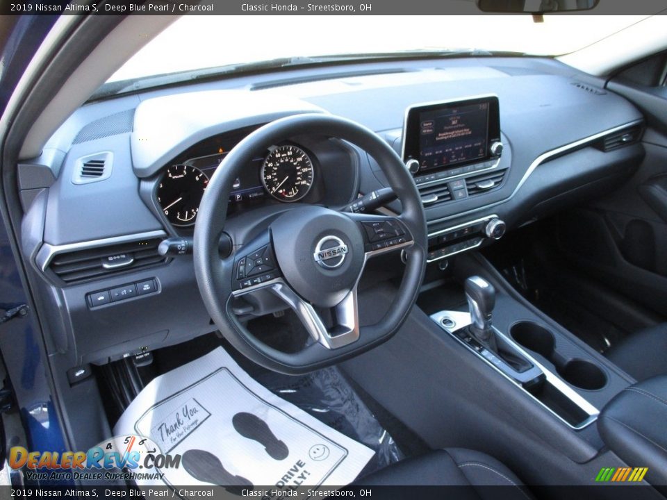 2019 Nissan Altima S Deep Blue Pearl / Charcoal Photo #28
