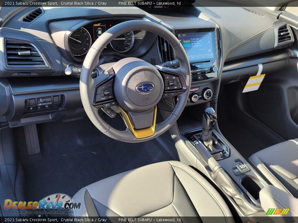 Gray Interior - 2021 Subaru Crosstrek Sport Photo #14