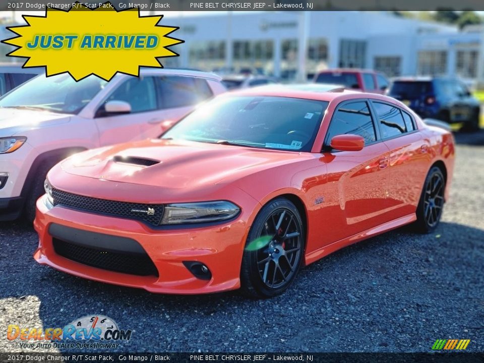 2017 Dodge Charger R/T Scat Pack Go Mango / Black Photo #1