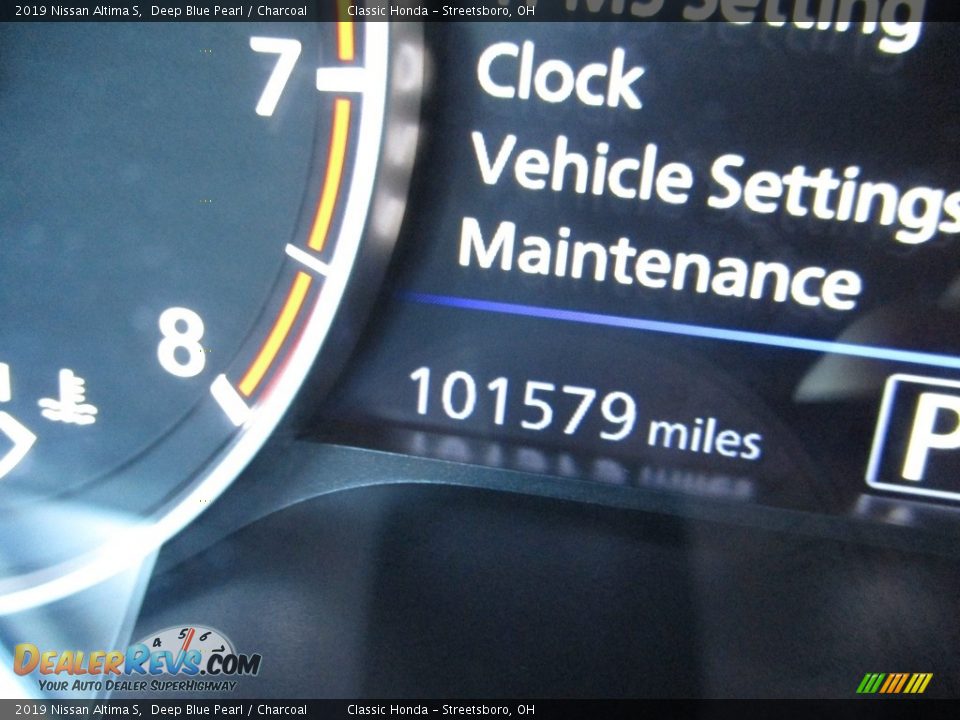 2019 Nissan Altima S Deep Blue Pearl / Charcoal Photo #31