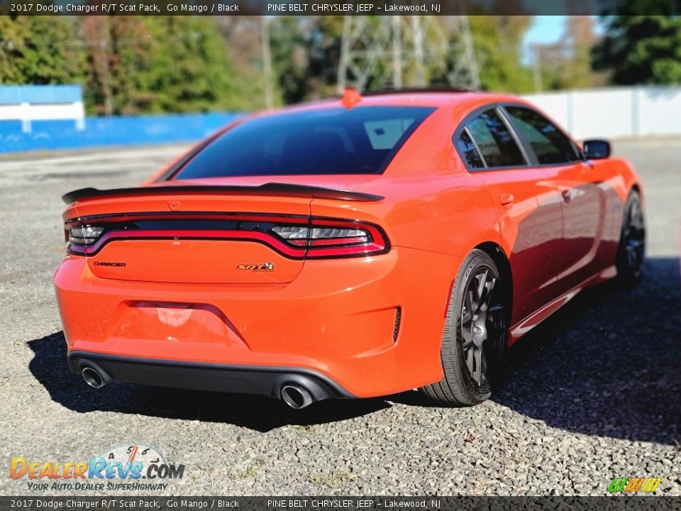 2017 Dodge Charger R/T Scat Pack Go Mango / Black Photo #3