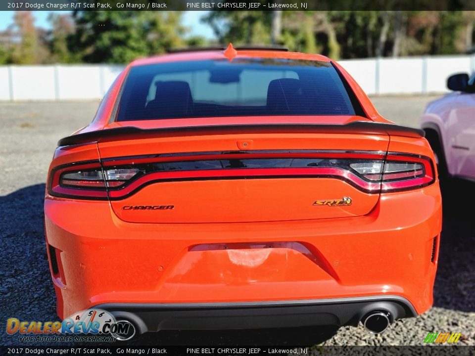 2017 Dodge Charger R/T Scat Pack Go Mango / Black Photo #4