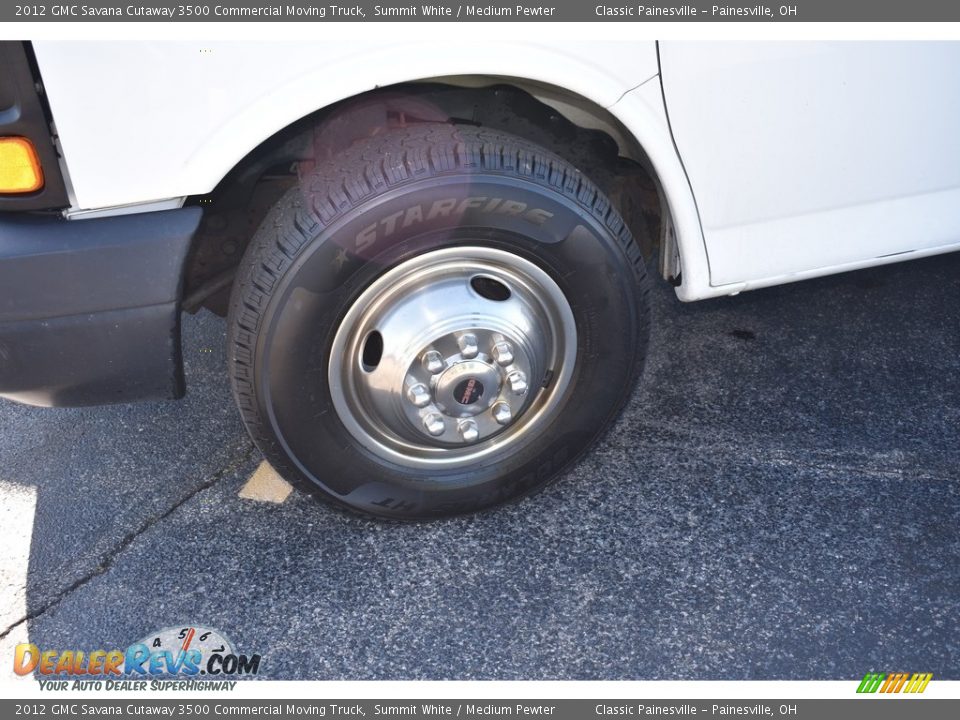2012 GMC Savana Cutaway 3500 Commercial Moving Truck Summit White / Medium Pewter Photo #5