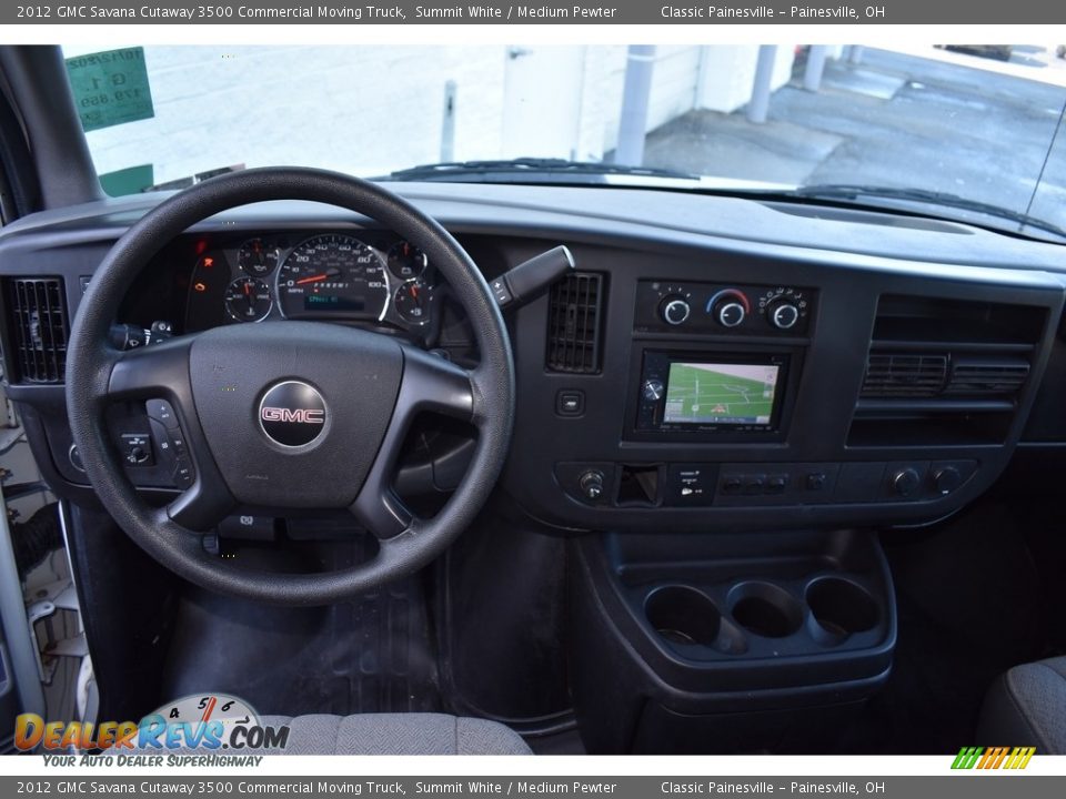 2012 GMC Savana Cutaway 3500 Commercial Moving Truck Summit White / Medium Pewter Photo #10