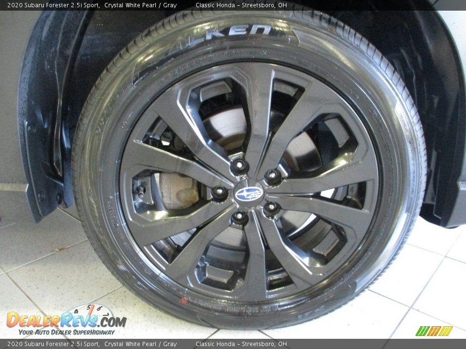 2020 Subaru Forester 2.5i Sport Crystal White Pearl / Gray Photo #5
