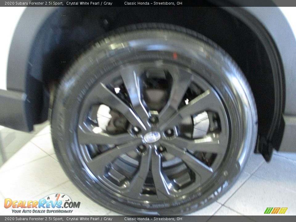 2020 Subaru Forester 2.5i Sport Crystal White Pearl / Gray Photo #6