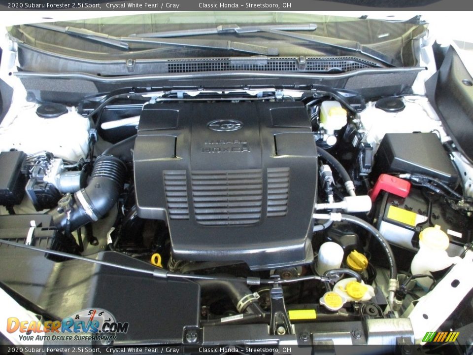 2020 Subaru Forester 2.5i Sport Crystal White Pearl / Gray Photo #15