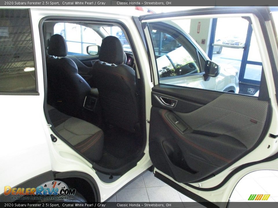 2020 Subaru Forester 2.5i Sport Crystal White Pearl / Gray Photo #20