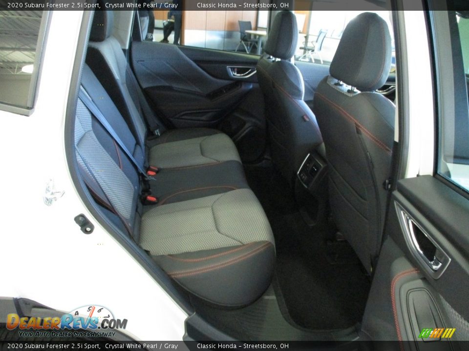 2020 Subaru Forester 2.5i Sport Crystal White Pearl / Gray Photo #21