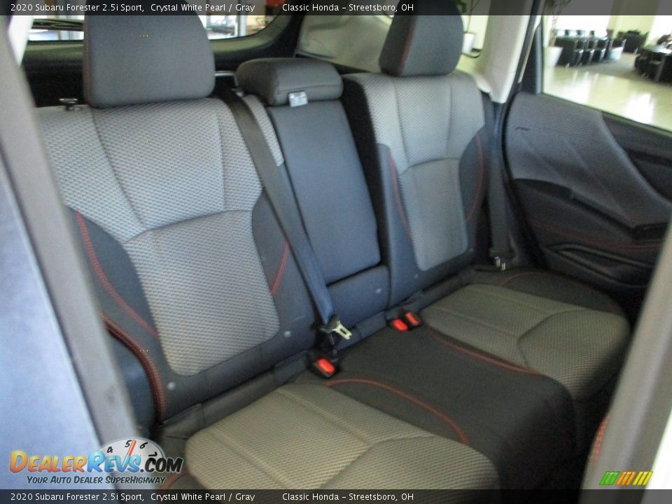 2020 Subaru Forester 2.5i Sport Crystal White Pearl / Gray Photo #22