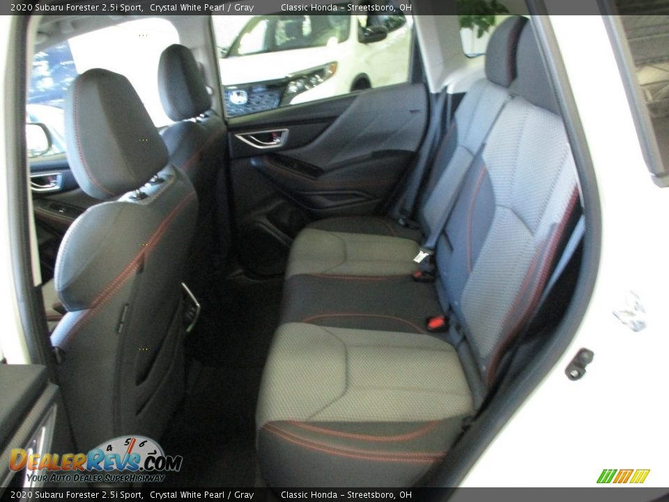 2020 Subaru Forester 2.5i Sport Crystal White Pearl / Gray Photo #24