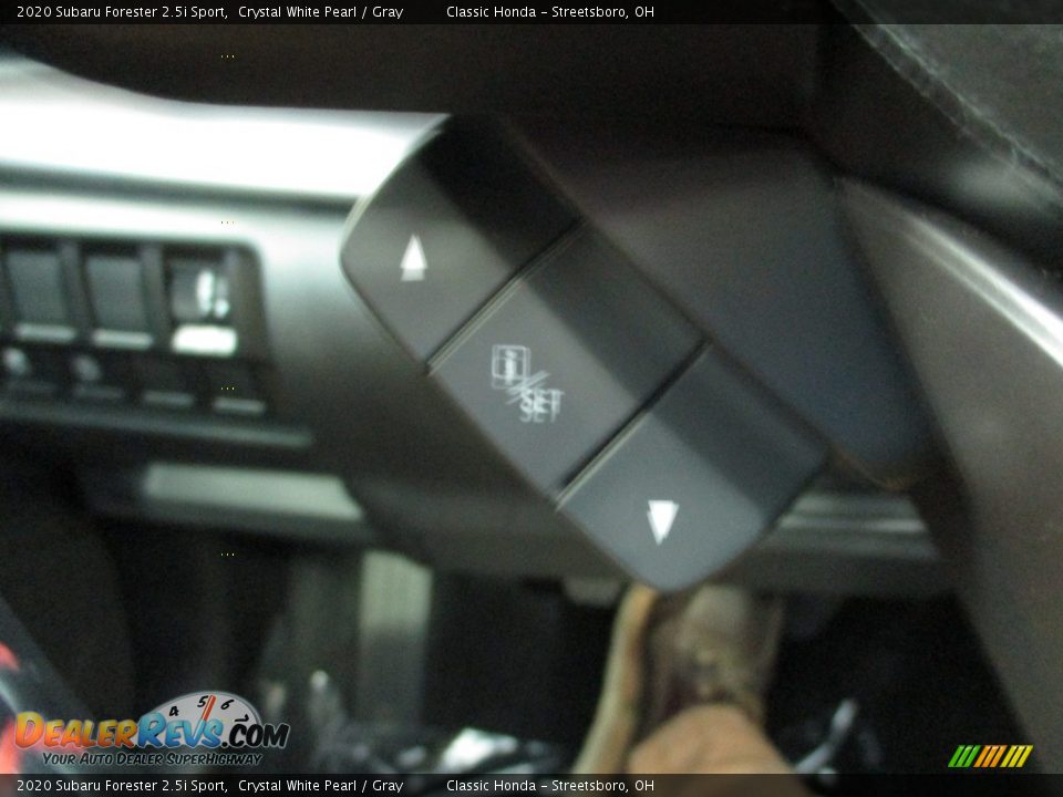 2020 Subaru Forester 2.5i Sport Crystal White Pearl / Gray Photo #33