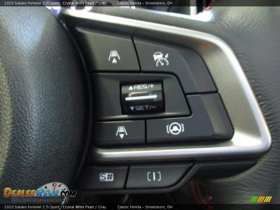 2020 Subaru Forester 2.5i Sport Crystal White Pearl / Gray Photo #34