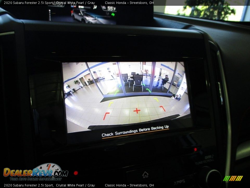 2020 Subaru Forester 2.5i Sport Crystal White Pearl / Gray Photo #35