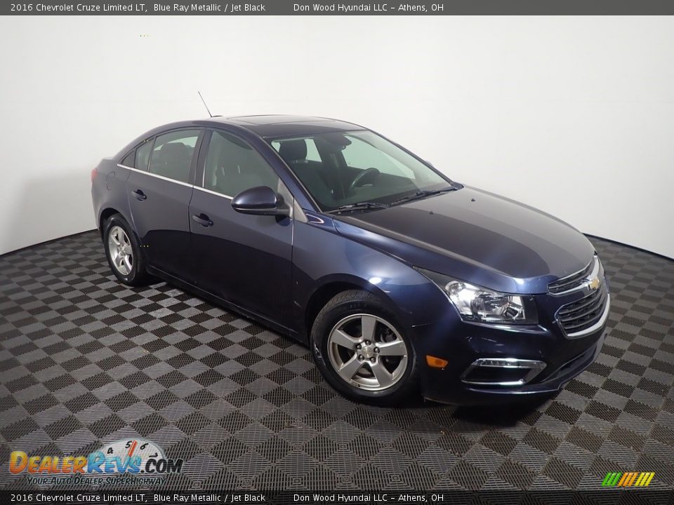 2016 Chevrolet Cruze Limited LT Blue Ray Metallic / Jet Black Photo #4