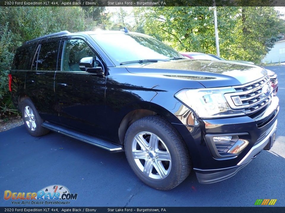 2020 Ford Expedition XLT 4x4 Agate Black / Ebony Photo #4