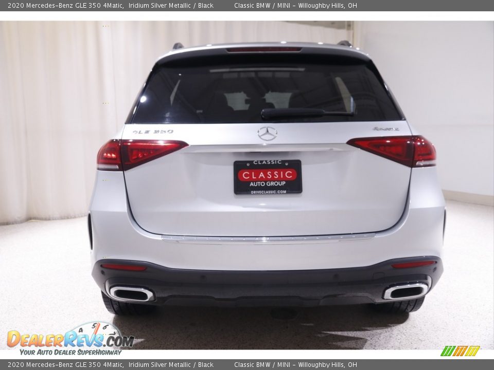 2020 Mercedes-Benz GLE 350 4Matic Iridium Silver Metallic / Black Photo #25