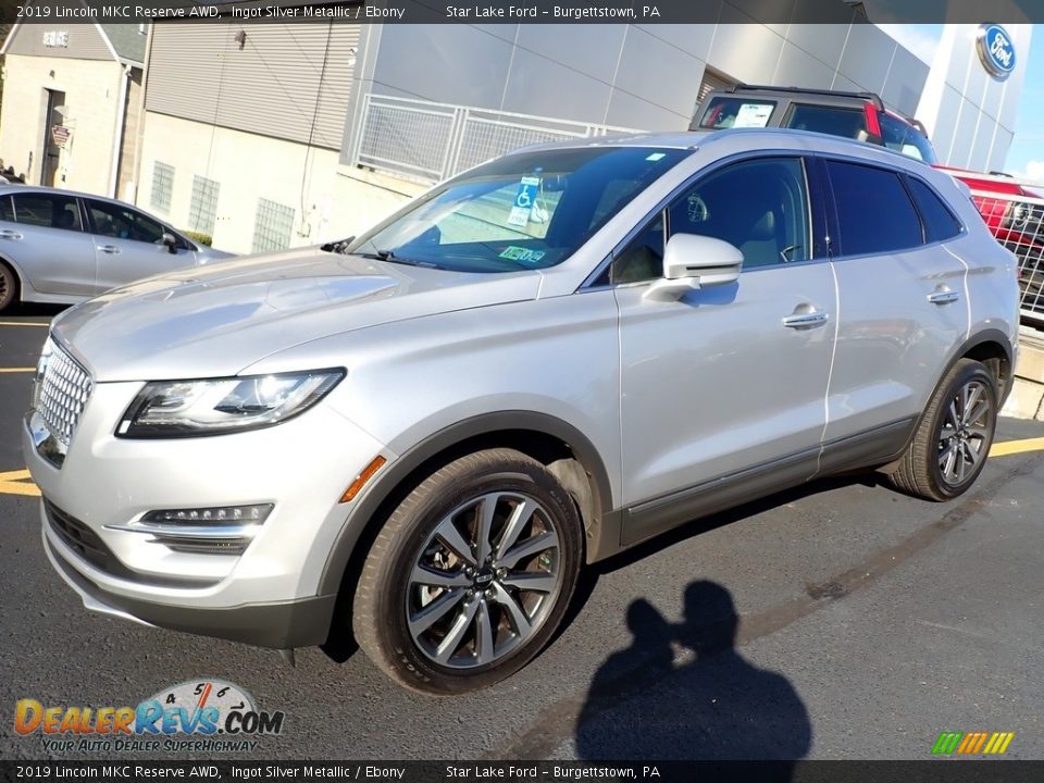 2019 Lincoln MKC Reserve AWD Ingot Silver Metallic / Ebony Photo #1