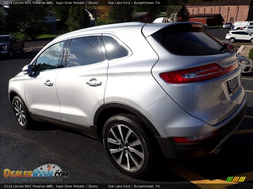 2019 Lincoln MKC Reserve AWD Ingot Silver Metallic / Ebony Photo #2