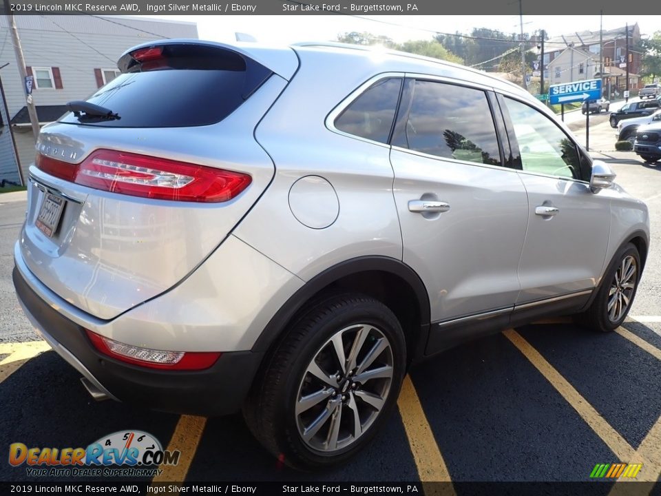 2019 Lincoln MKC Reserve AWD Ingot Silver Metallic / Ebony Photo #3