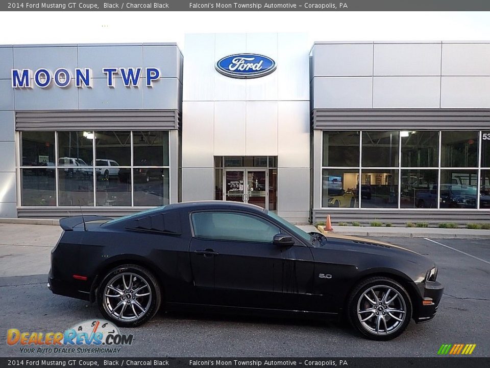 2014 Ford Mustang GT Coupe Black / Charcoal Black Photo #1